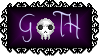 goth [skull]