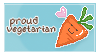 proud vegetarian