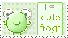i love cute frogs